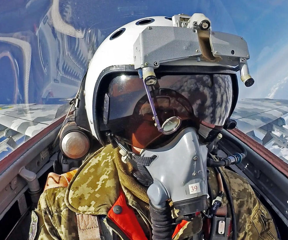 Kabina ukraińskiego MiGa-29