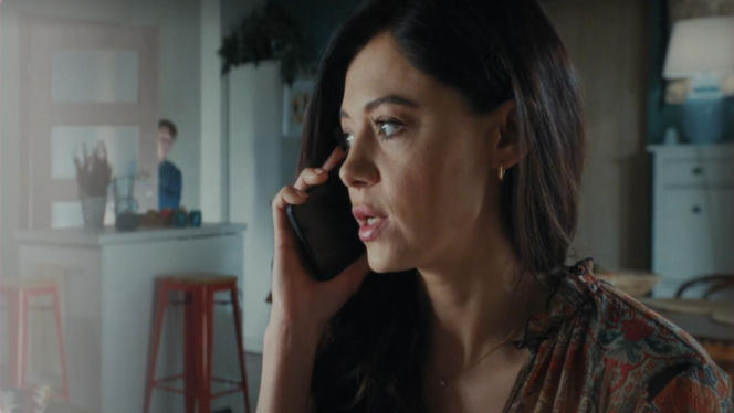 M jak miłość odc. 1923. Iza (Adriana Kalska), Szymek (Staś Szczypiński)