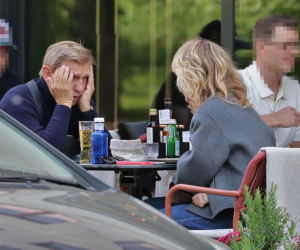 Jan Englert i Beata Ścibakówna na randce