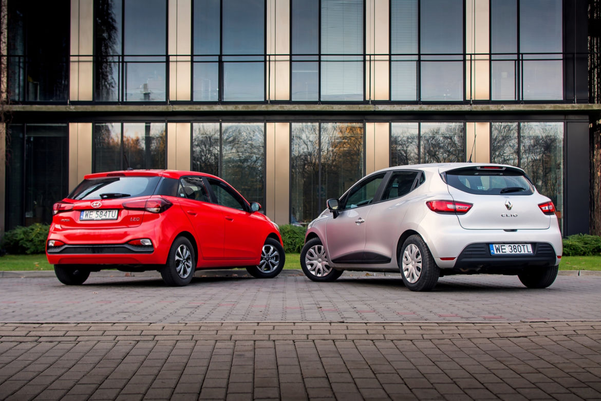 Renault Clio 1.5 dCi 75 KM Alize vs. Hyundai i20 1.2 MPI 84 KM Launch