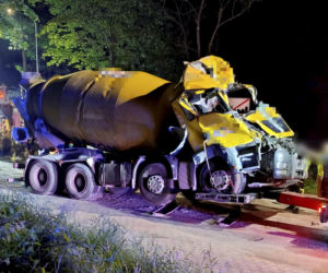 Betoniarka zmiażdżyła rowerzystkę. Wypadek w Czernichowie