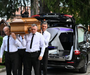 Pożegnanie ks. Stanisława, który zginął z rąk nożownika. Wzruszające słowa