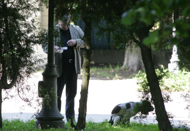Pieski w Pałacu Prezydenckim