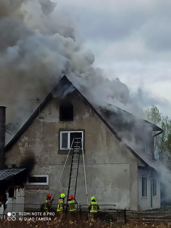 Pożar w Osieku 