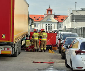 Wypadek na strefie w Starachowicach