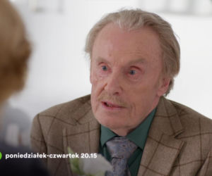 Na Wspólnej odc. 4271. Krystyna Agier (Małgorzata Knothe), Juliusz (Daniel Olbrychski)