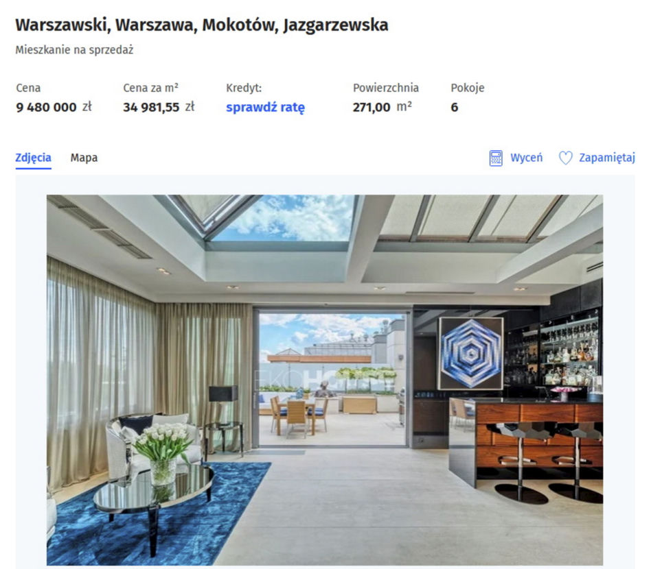 Tak wygląda mieszkanie Izabeli Janachowskiej. Można je kupić za… ponad 9 milionów