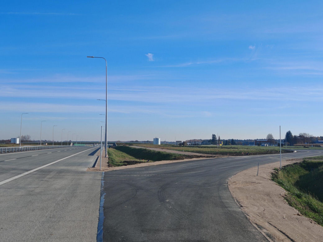 Postępy na budowie A2 Siedlce - Biała Podlaska