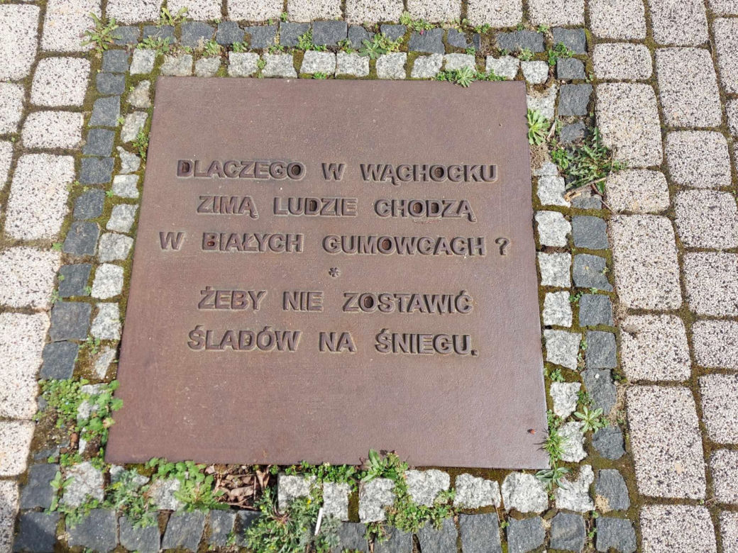 Aleja Humoru w Wąchocku
