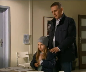 M jak miłość odc. 1114. Artur Rogowski (Robert Moskwa), Basia (Maja Wudkiewicz)