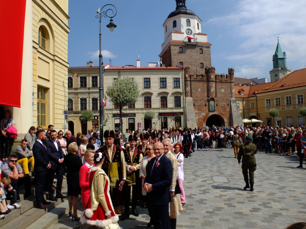 Lublin tańczył poloneza na Święto Konstytucji 3 Maja