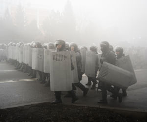 Rzeź w Kazachstanie! Bunt przeciw drożyźnie. Kostnice pełne demonstrantów