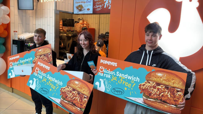 Otwarcie Popeyes w Lublinie