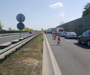 Węzeł Porosły. Przedsiębiorcy blokowali S8. Chcą lepszego dojazdu do swoich firm