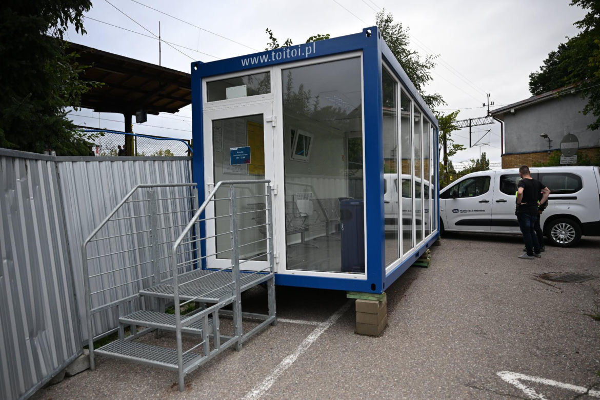 Nowa "poczekalnia" na koszalińskim dworcu
