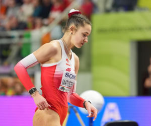 Anna Matuszewicz podczas Halowych Mistrzostw Świata w Lekkoatletyce Kujawy Pomorze 26 w Toruniu