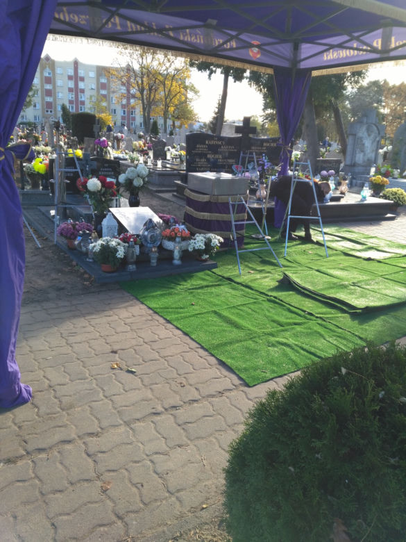 Pogrzeb Grzegorza, ratownika medycznego z Bydgoszczy