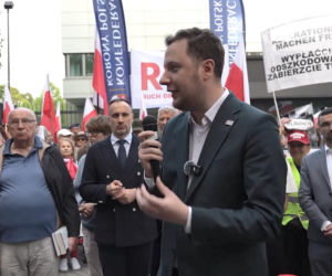Manifestacja ROG w Warszawie. Żądali reparacji