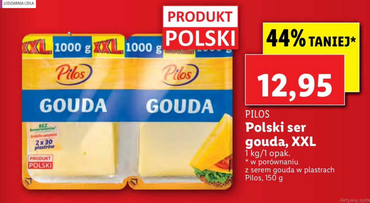Lidl promocje. Masło za darmo
