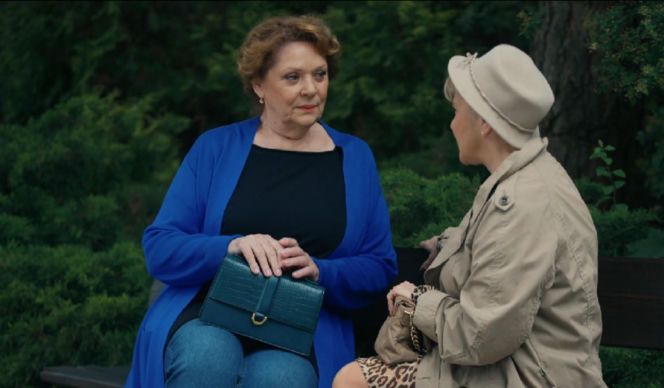 Barwy szczęścia, odcinek 3282. Józefina (Elżbieta Jarosik), Walczewska (Małgorzata Puzio)