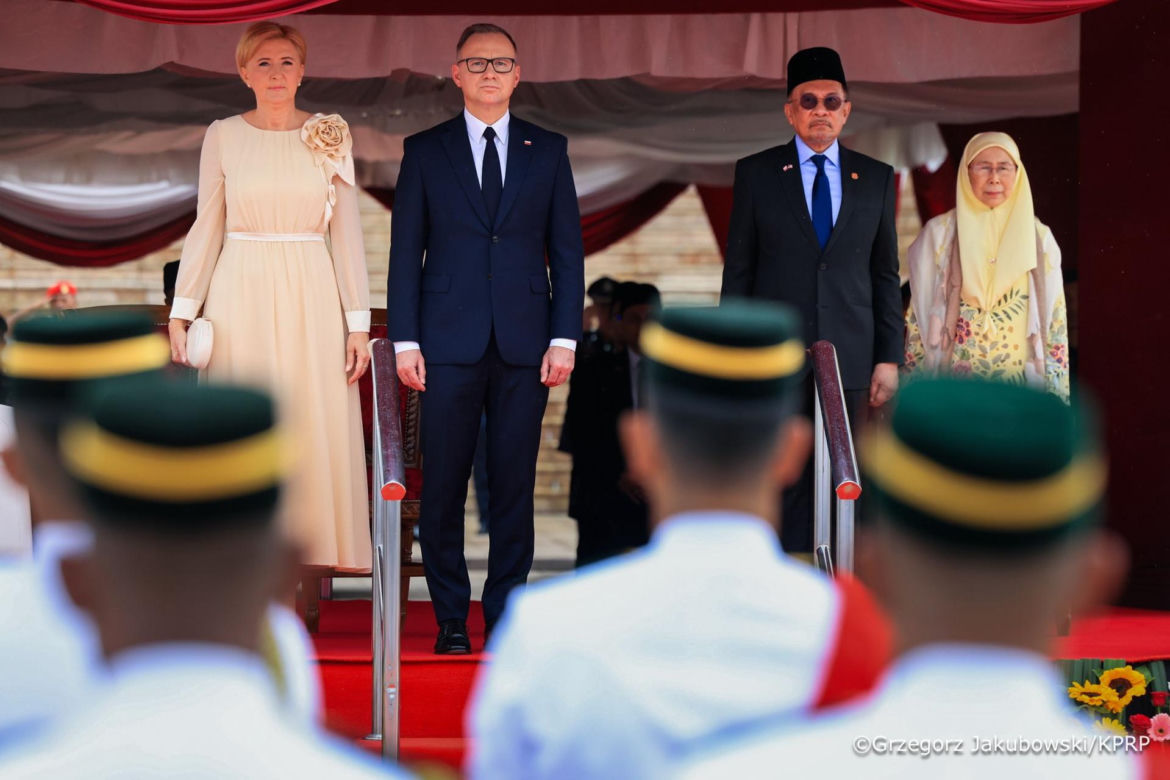 Prezydent Andrzej Duda z wizytą w Malezji i Singapurze