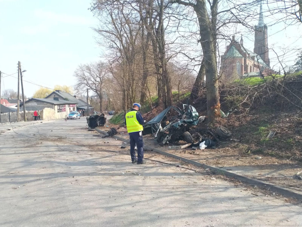 Tragiczny wypadek w Sulejowie 