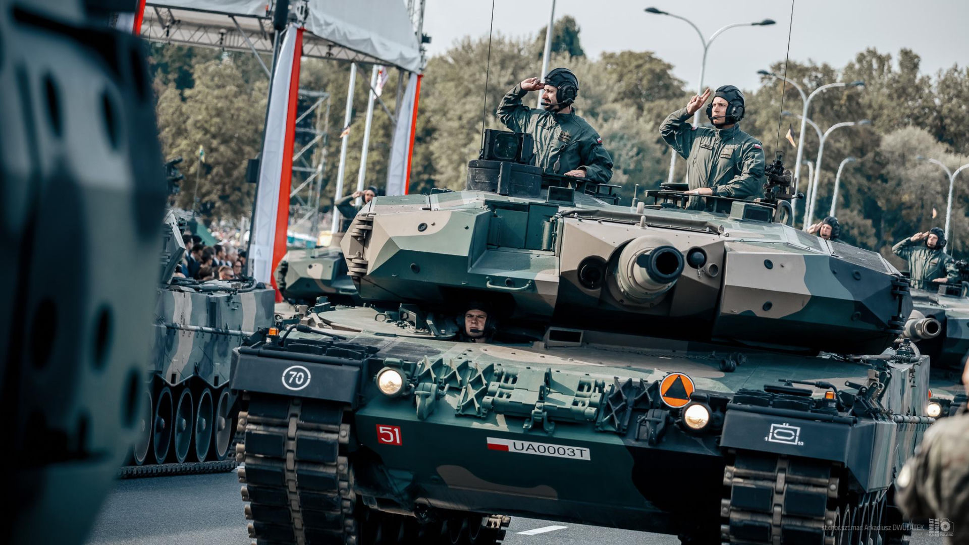 Pancerna pięść na defiladzie 2026. Od Leopardów 2 do K2 i Abramsów