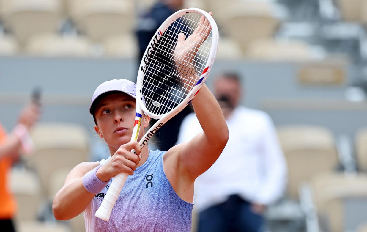 Iga Świątek w II rundzie Roland Garros 
