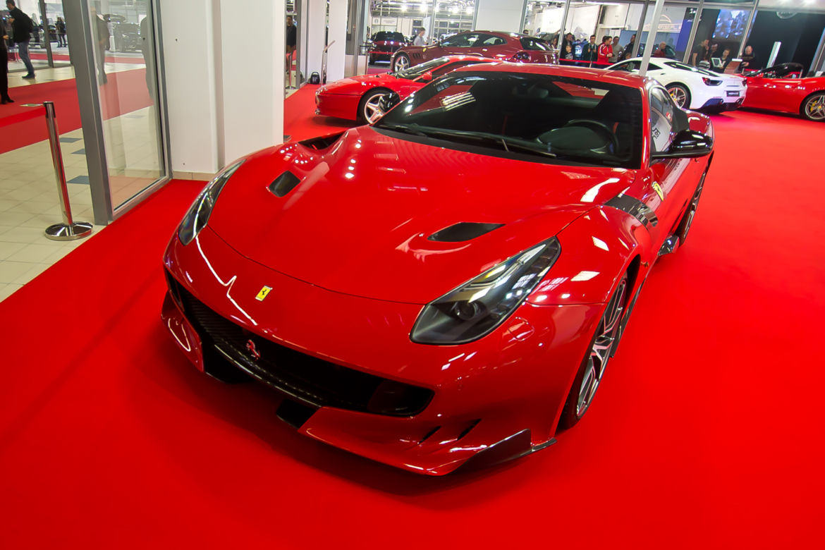 Ferrari F12 tdf na Warsaw Moto Show 2016