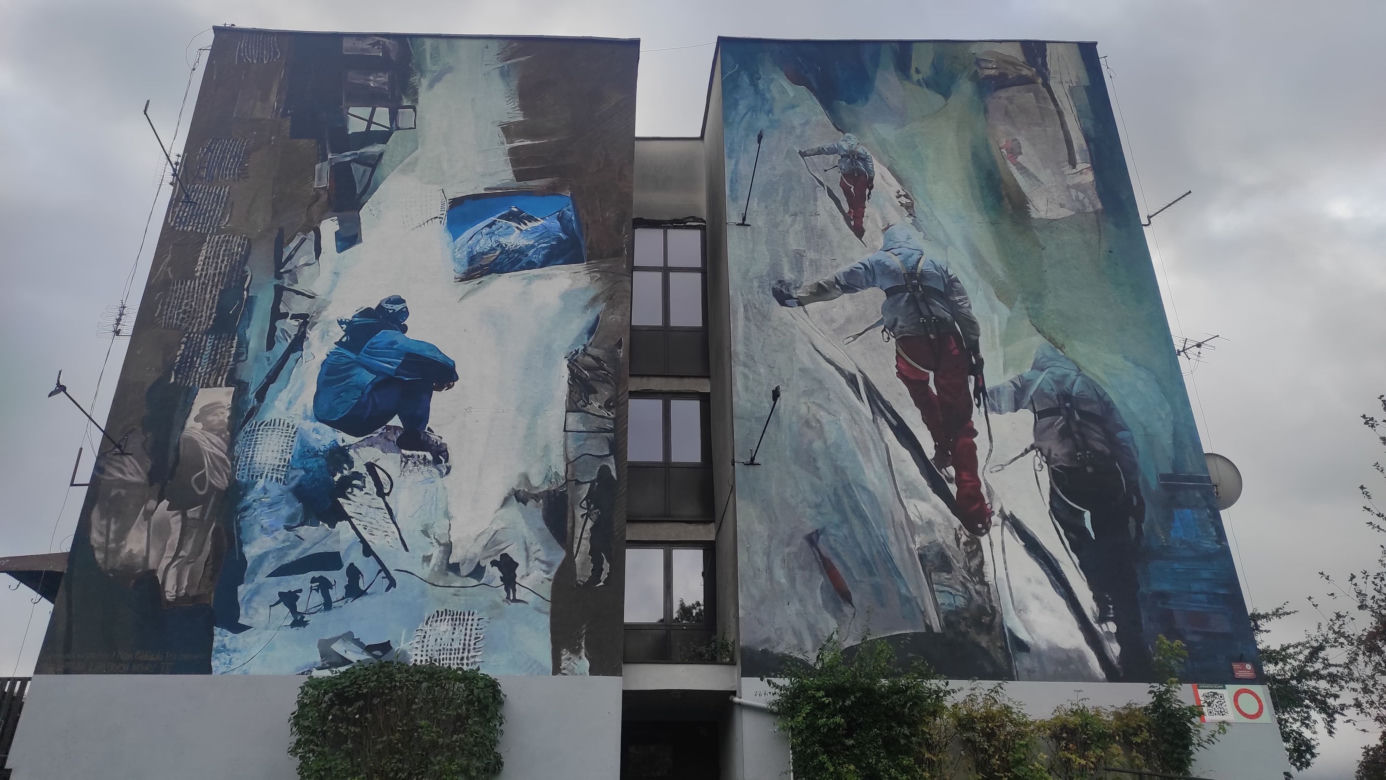 Niezwykły mural w Zakopanem