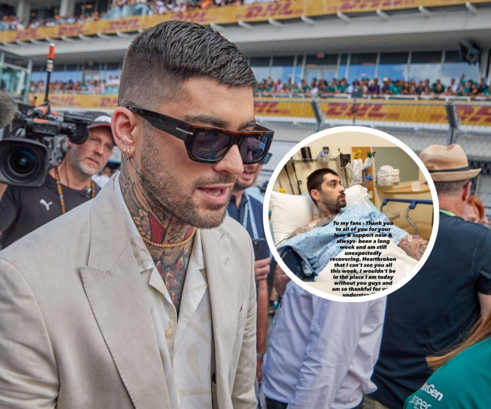 Zayn Malik w szpitalu