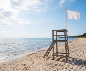 Sinice Chłopy. Czy w Chłopach można się kąpać 16.07? Flaga, warunki pogodowe