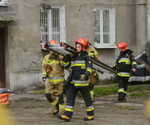 Próba samobójstwa przy ul.Grajewskiej w Warszawie