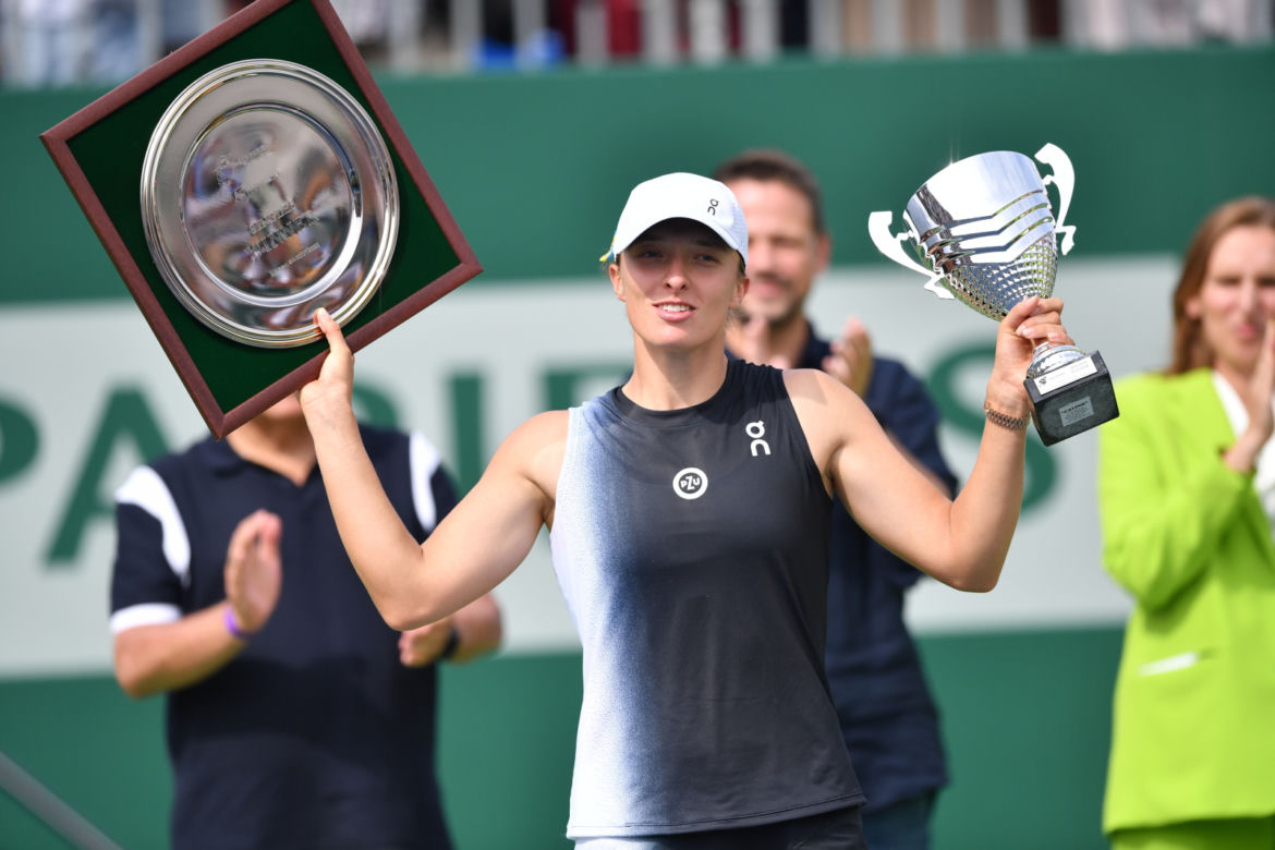 Mecz finałowy Iga Świątek - Laura Siegemund na BNP Paribas Warsaw Open