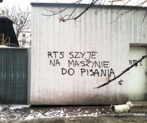 Derby Łodzi na murach