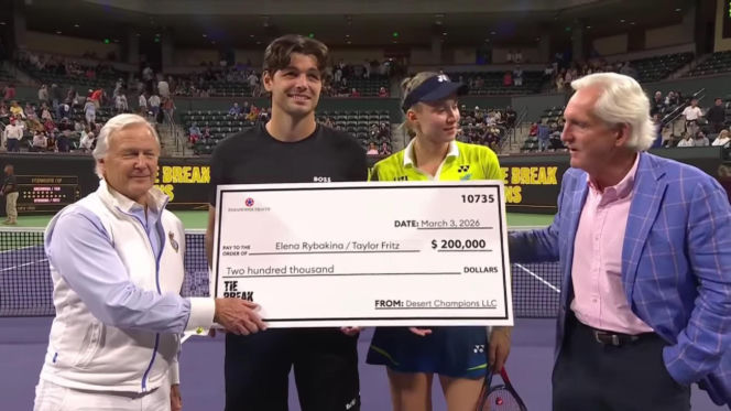 Jelena Rybakina zmolestowana na korcie?!