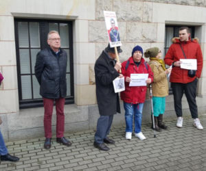 Protest przed sądem w Bydgoszczy. „Stoimy murem za niezawisłymi sędziami” 