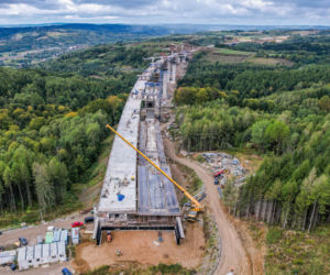 Budowa drogi S19 i najwyższej estakady w Polsce