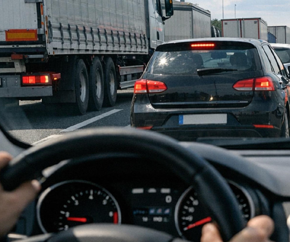 Koszmar kierowców na autostradzie A6. Kilometrowy korek w stronę Niemiec rośnie
