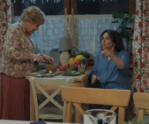 M jak miłość, odcinek 1902. Marysia (Małgorzata Pieńkowska), Barbara (Teresa Lipowska)