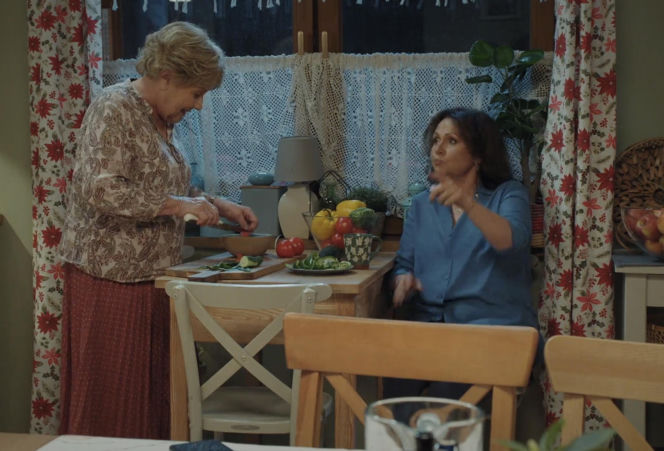 M jak miłość, odcinek 1902. Marysia (Małgorzata Pieńkowska), Barbara (Teresa Lipowska)