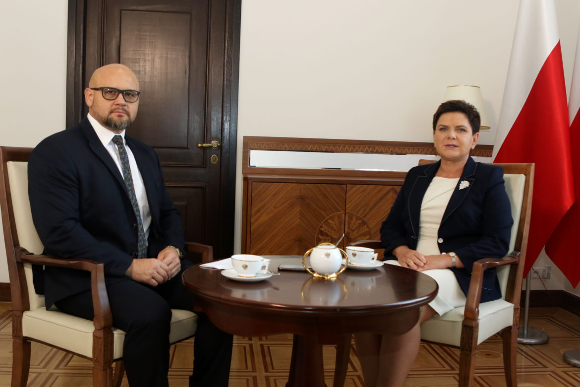 WYWIAD DLA SUPER EXPRESSU" Z PANIĄ PREMIER.