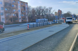 Trwa przebudowa odcinka ul. Chrobrego