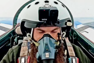 Kabina ukraińskiego MiGa-29