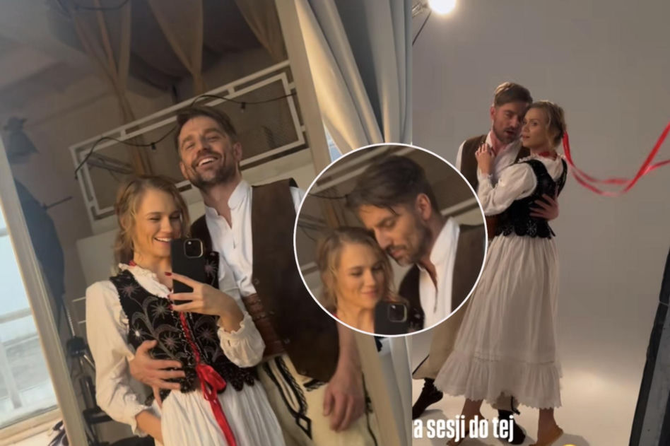 Marcin Rogacewicz i Agnieszka Kaczorowska