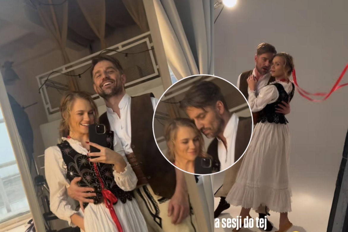 Marcin Rogacewicz i Agnieszka Kaczorowska