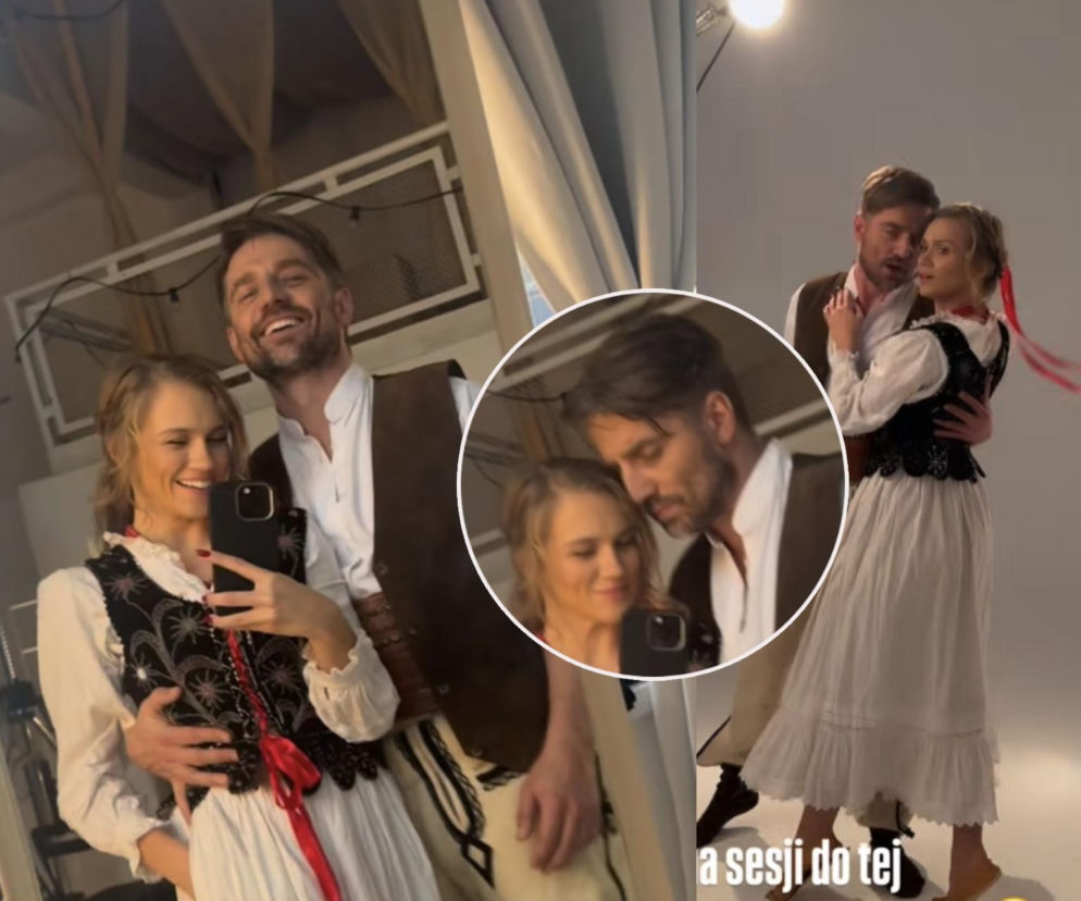 Marcin Rogacewicz i Agnieszka Kaczorowska