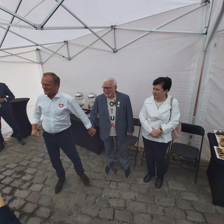 Lech Wałęsa pokazał kulisy manifestacji z 4.06