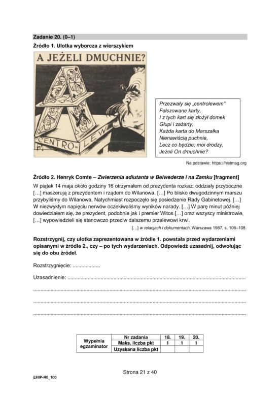Matura 2022: historia rozszerzona. Arkusze CKE, zadania, pytania. Poziom rozszerzony