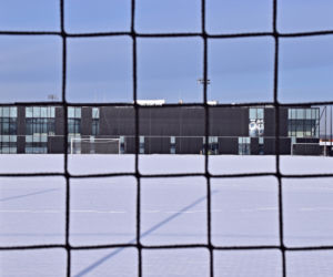 Budowa stadionu w Szczecinie - luty 2021